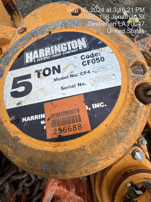 2022 HARRINGTON CF050-30