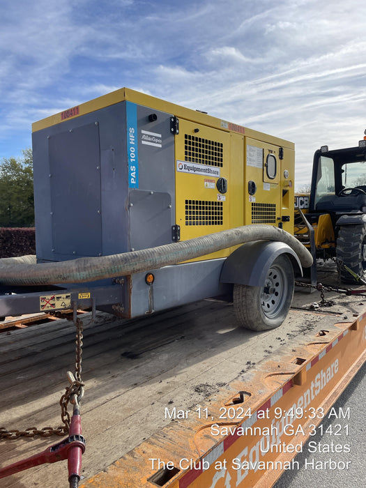 2020 ATLAS COPCO PAS 100 HF CS Enclosed