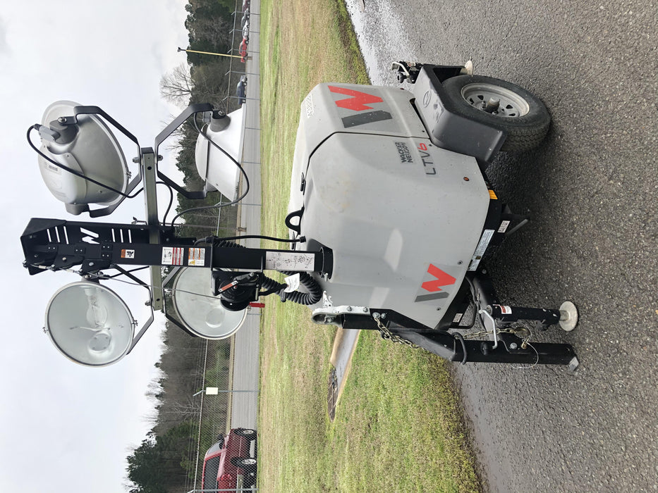 2019 Wacker Neuson LTV6L-MH Wacker Neuson LTV6L Mobile Light Tower w/Fuel Level Sensor Installed
