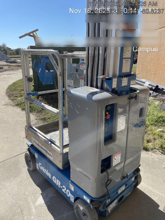 2019 GENIE GR-20