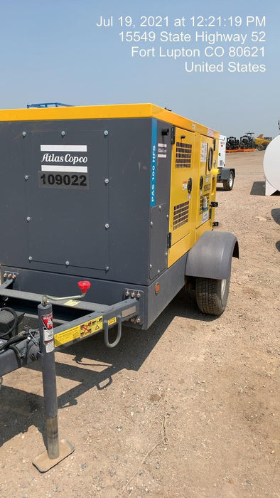 2020 ATLAS COPCO PAS 100 HF CS Enclosed