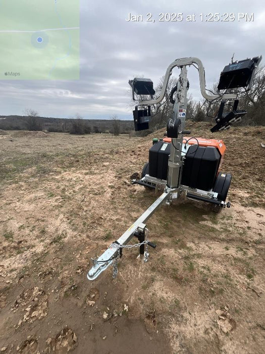 2024 Wanco WLTT-4MM4K Diesel, Deep Sea Controller, Shore Power Plug, Auto Start, (4) 350W LED Floodlights, 4kW Generator, 60 Gal Fuel Tank, 2" Ball, T3