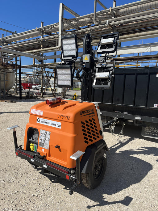 2023 Generac MLT2 Diesel, Flex Switch 120V Input, Powerzone Controller, 
(4) 320W LED Lights, 4kW Generator, 39.9 Gal Fuel Tank, 2" Ball, T3