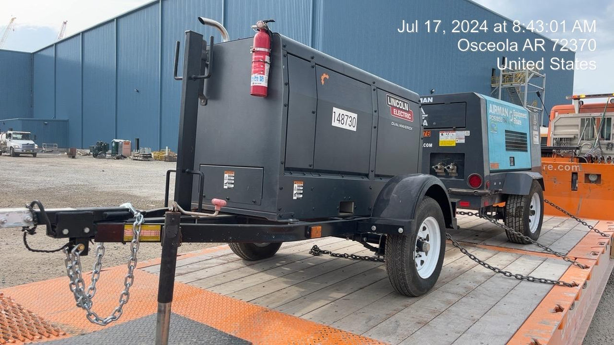 2021 Lincoln Electric Dual Maverick 200/200X Ready Pak 3 (includes trailer, cable rack, fender light kit)