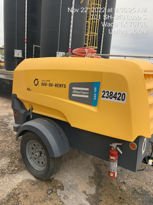 2022 ATLAS COPCO XAS188 CWK