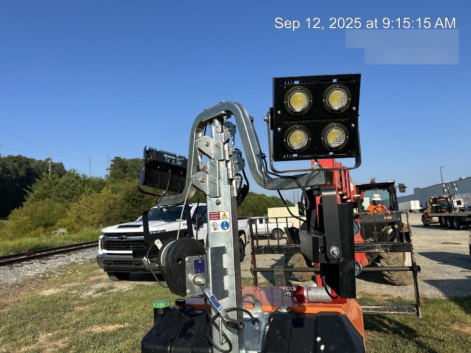 2025 Wanco WLTT-4MM4K Diesel, Mitsubishi L2E, 9.0HP @1800 rpm, Deep Sea Controller, Shore Power Plug, Auto Start, (4) 350W LED Floodlights, 4kW Generator, 60 Gal Fuel Tank, 2" Ball, T3