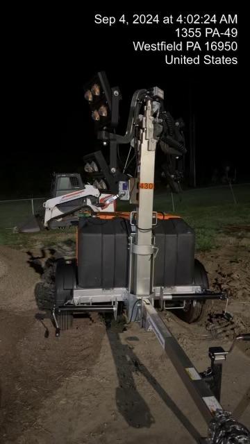 2024 Wanco WLTT-4MM4K Diesel, Deep Sea Controller, Shore Power Plug, Auto Start, (4) 350W LED Floodlights, 4kW Generator, 60 Gal Fuel Tank, 2" Ball, T3