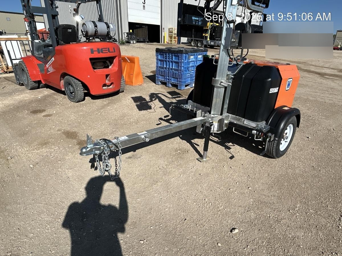 2024 Wanco WLTT-4MM4K Diesel, Deep Sea Controller, Shore Power Plug, Auto Start, (4) 350W LED Floodlights, 4kW Generator, 60 Gal Fuel Tank, 2" Ball, T3