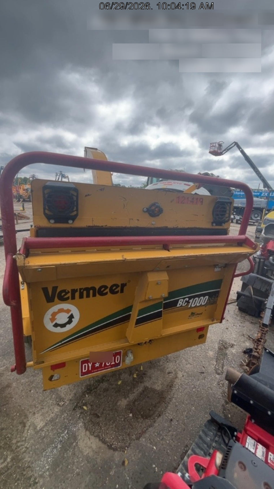 2020 VERMEER BC1000XL Diesel