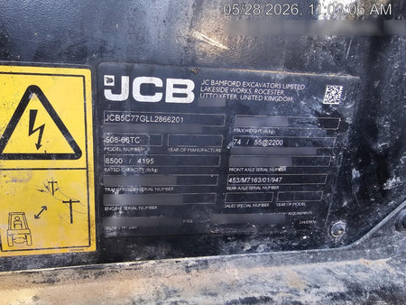 2020 JCB 508-66TC