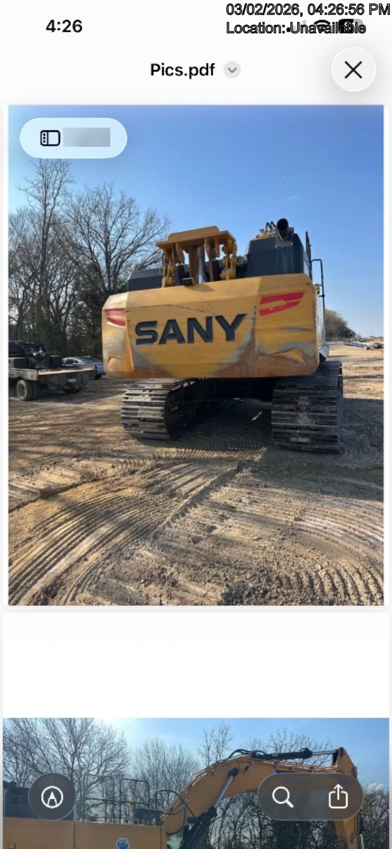 2023 SANY SY500