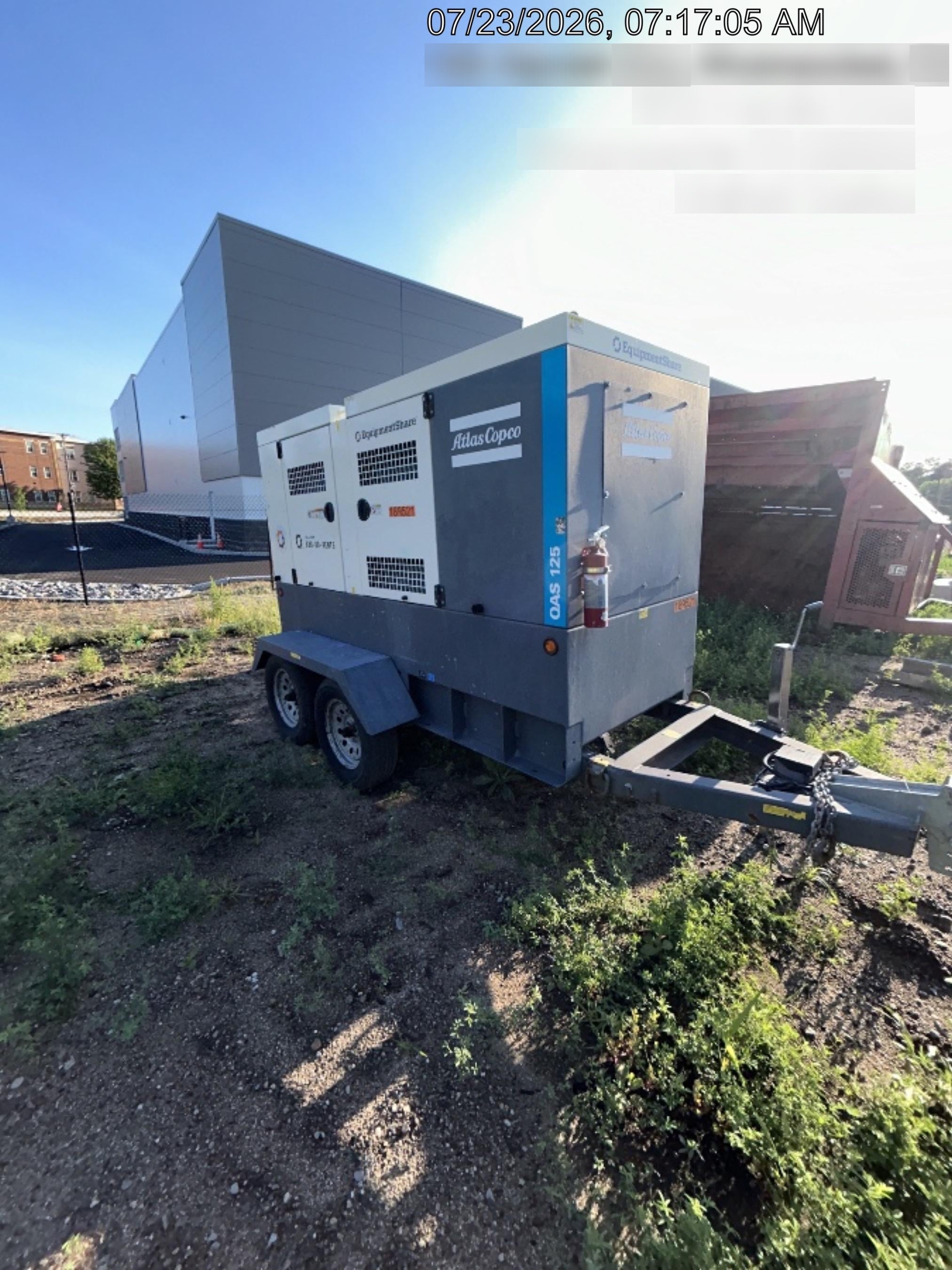 2021 ATLAS COPCO QAS 125