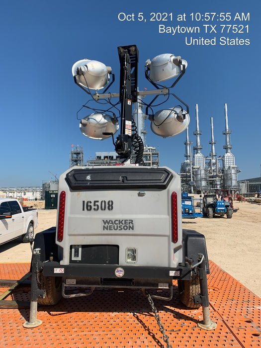 2018 Wacker Neuson LTV6L-MH Wacker Neuson LTV6L Mobile Light Tower w/Fuel Level Sensor Installed