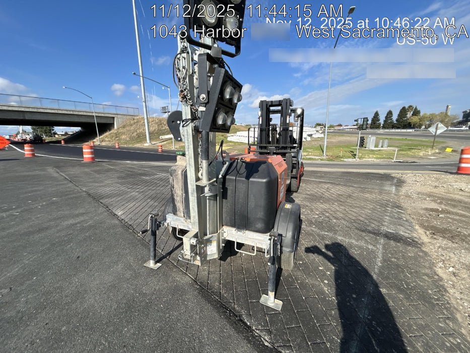 2024 Wanco WLTT-4MM4K Diesel, Deep Sea Controller, Shore Power Plug, Auto Start, (4) 350W LED Floodlights, 4kW Generator, 60 Gal Fuel Tank, 2" Ball, T3