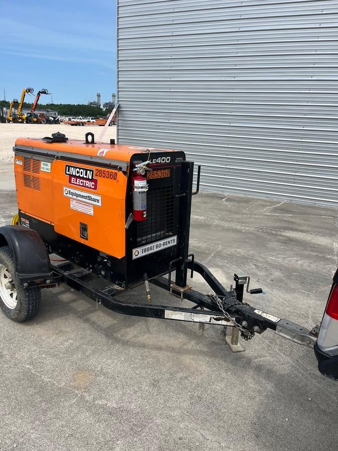 2022 Lincoln Electric LE400 Kubota V1505, Trlr, Cable Rack, Light Kit, ES Decals, T3