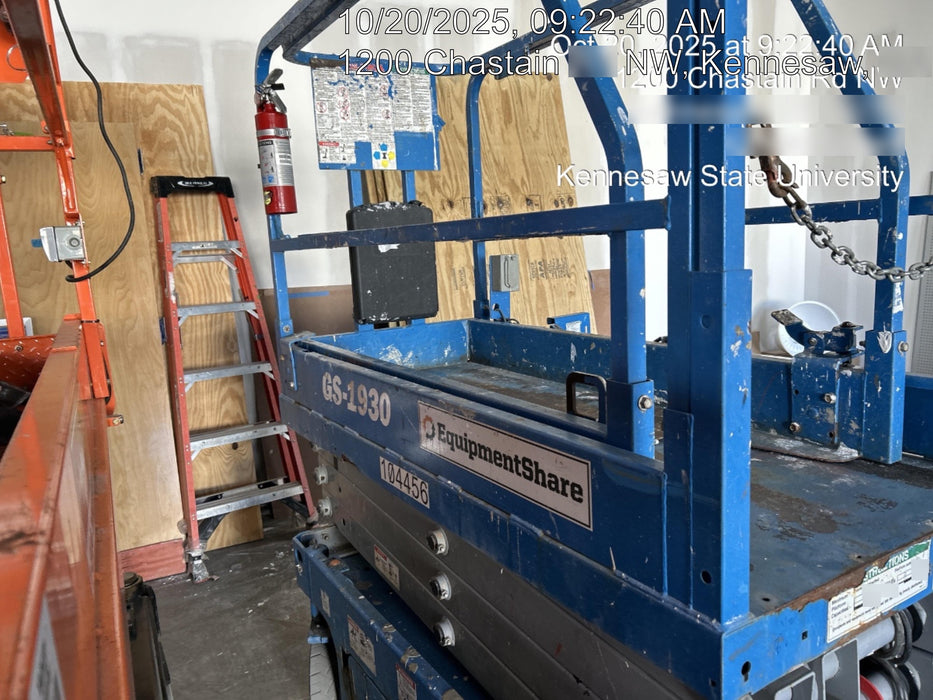 2020 Genie GS-1930 Fixed rails with chain entry gate - Pre A92.20