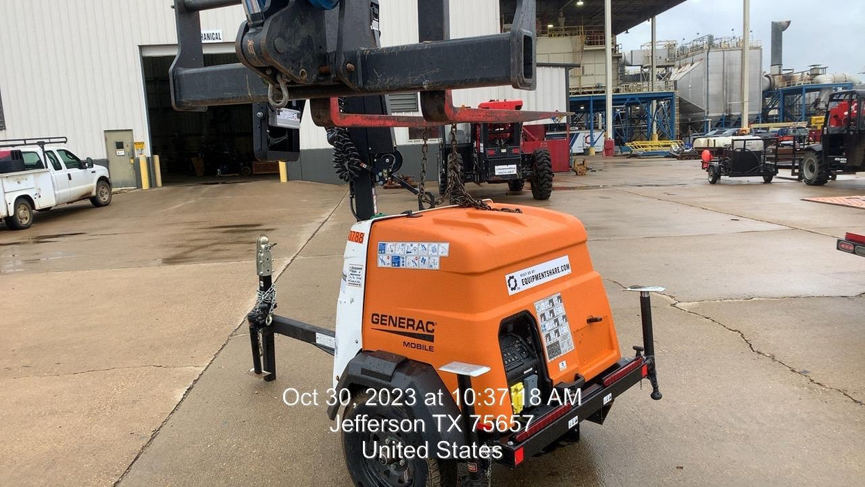 2023 Generac MLT2 Diesel, Flex Switch 120V Input, Powerzone Controller, (4) 320W LED Lights, 4kW Generator, 39.9 Gal Fuel Tank, 2" Ball, T3