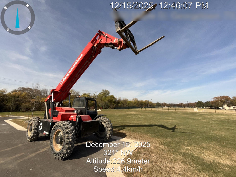 2019 Manitou MTA8044 74hp T4F, Open ROPS, Cab and Boom LED work lights, Auxiliary Hydraulics, Solid Tires, Amber strobe, Lift Hook 66" Carriage, 60" Forks