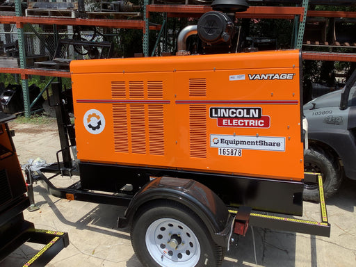 2021 Lincoln Electric Vantage 549X Ready Pak 3, ORANGE (includes trailer, cable rack, fender light kit)