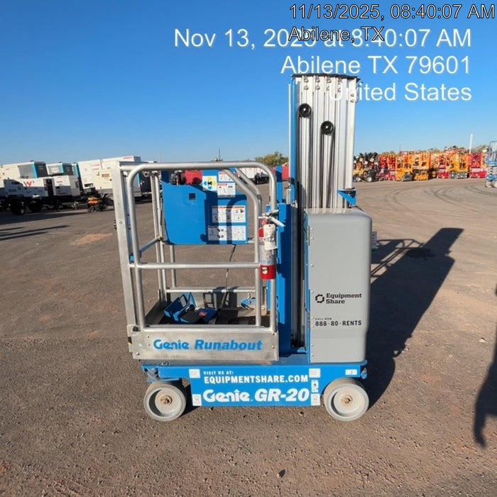 2025 GENIE GR-20