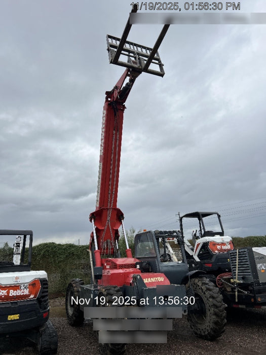 2019 Manitou MTA8044 MTA 8044 - 74 HP T4, Canopy, Worklights/Strobe, Beacon, 66" Carriage, 48" Forks, Solid Tires, Lift Hook, Aux Hydraulics