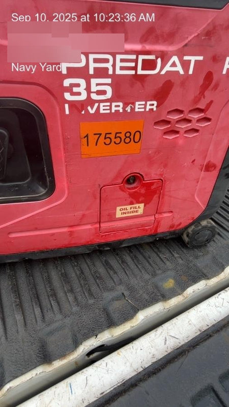 2021 PREDATOR 3500 INVERTER GENERATOR