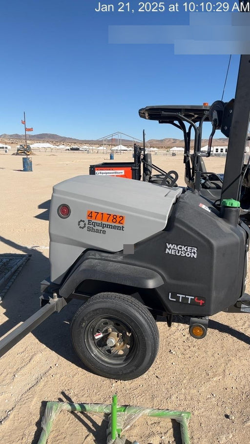 2024 Wacker Neuson LTT4 Diesel, Kohler KDW702, Deep Sea Controller, Auto Start, LED 320W, Bypass Outlet, T3