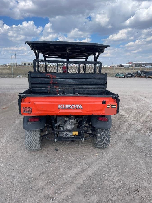 Kubota RTV-X1140W-H 4wd Utility Cart, LED Strobe, Windshield Tempered Glass, Pastic Canopy, Wire Harness Kit, Backup Alarm