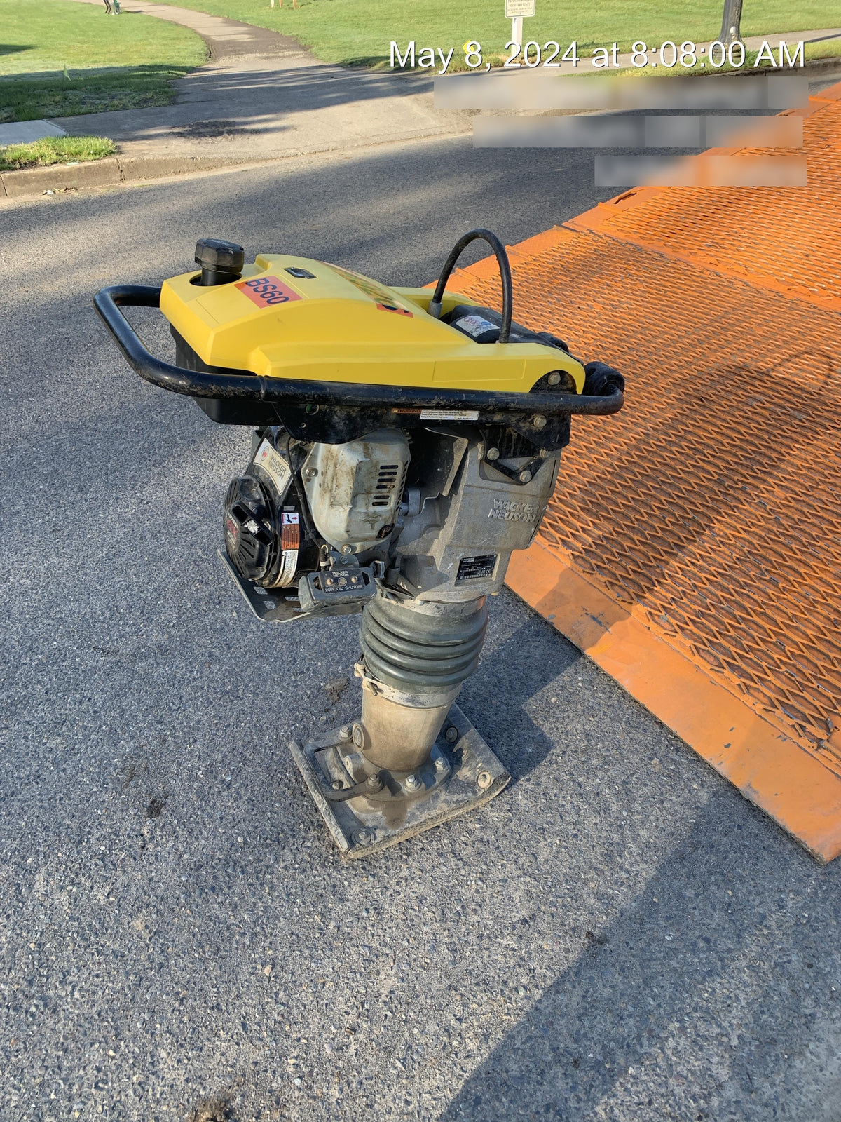 2021 WACKER NEUSON BS60-4As