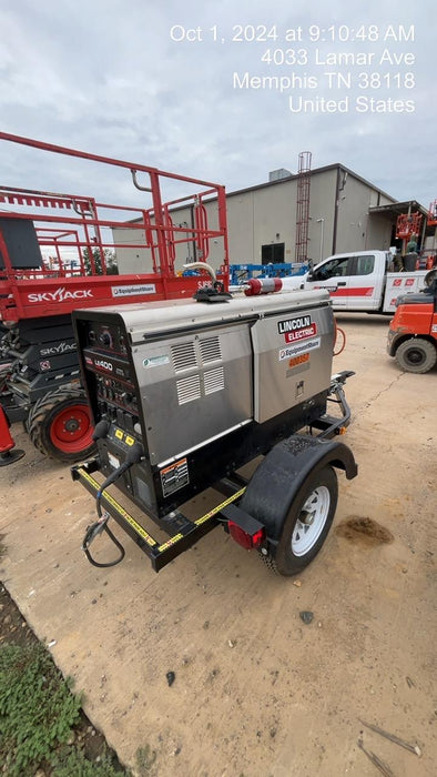 2024 Lincoln Electric LE400 Kubota V1505, Trlr, Cable Rack, Light Kit, ES Decals, T3