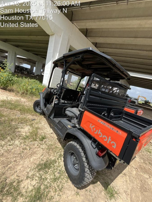 2021 Kubota RTV-X1140W-H Plastic Canopy, Windshield Acrylic Clear, LED Strobe Light, Wire Harness Kit, Back up Alarm