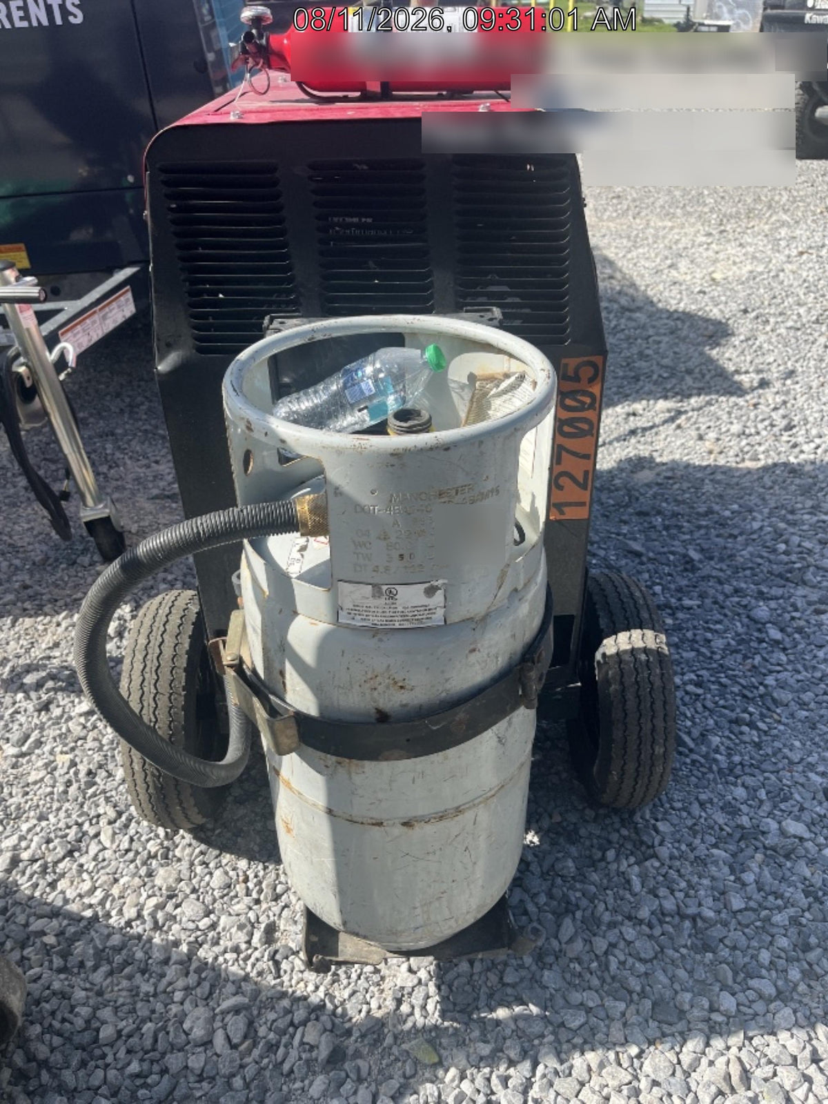 2021 Lincoln Electric Ranger 305 LPG K3430-1, Ranger 305 LPG, Undercarriage, Tank Holder & Strap, 10kw AC Gen, 25hp Kohler LPG Eng