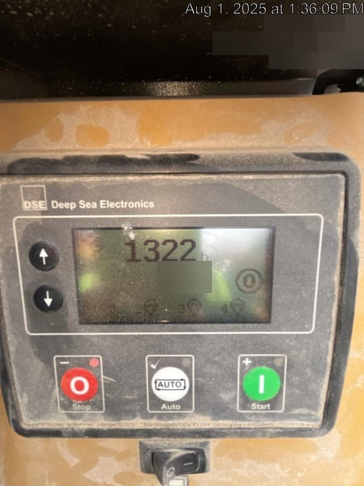 Allmand NLV3GR (4) LED Light Fixture 350W, 23' Vertical Mast, 3kW Prime, Towable, Deep Sea L401, Leveling Jacks, Yanmar T4F 5.8hp