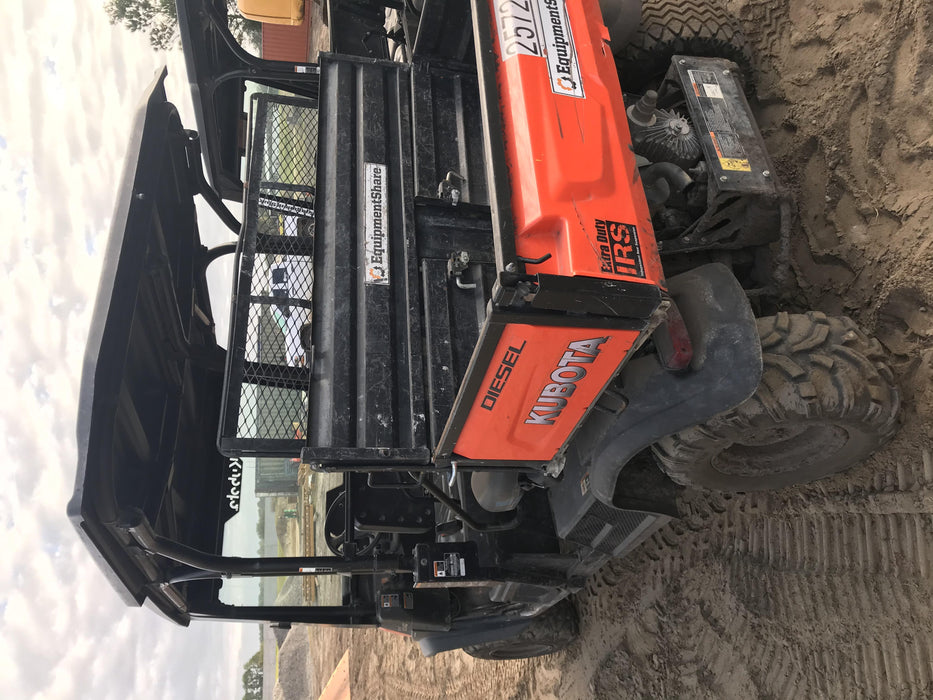 2019 Kubota RTV-X1140W-H 4wd Utility Cart, LED Strobe, Windshield Tempered Glass, Pastic Canopy, Wire Harness Kit, Backup Alarm