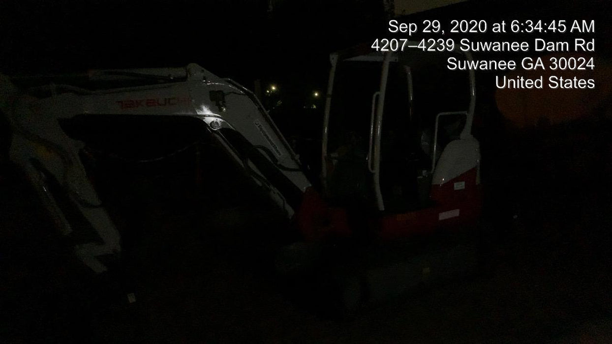 2020 Takeuchi TB235-2R Canopy, Rubber Tracks, Manual TAG QC