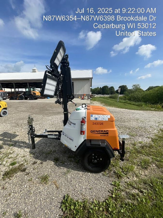 2023 Generac MLT2 Diesel, Flex Switch 120V Input, Powerzone Controller, (4) 320W LED Lights, 4kW Generator, 39.9 Gal Fuel Tank, 2" Ball, T3