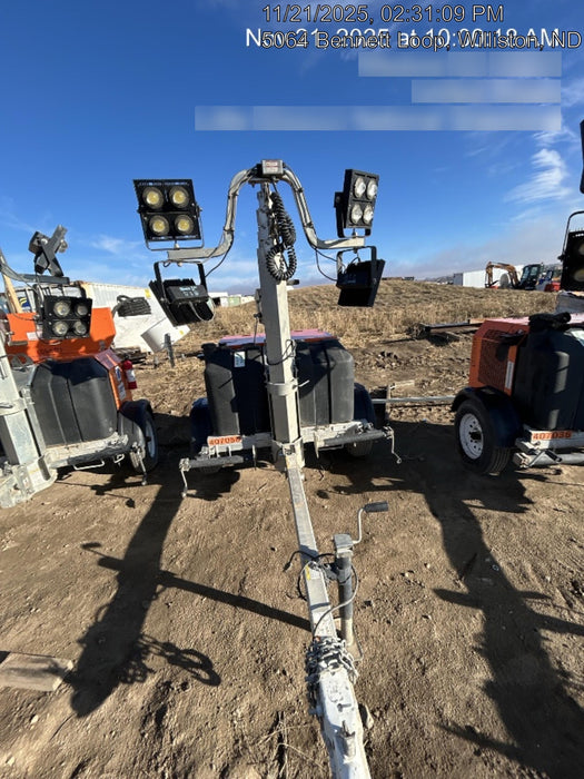 2024 Wanco WLTT-4MM4K Diesel, Deep Sea Controller, Shore Power Plug, Auto Start, (4) 350W LED Floodlights, 4kW Generator, 60 Gal Fuel Tank, 2" Ball, T3