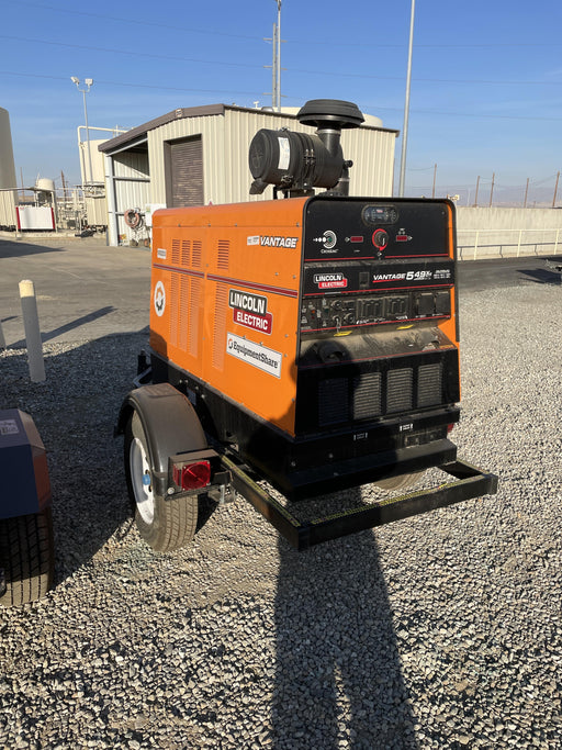 2021 Lincoln Electric Vantage 549X Ready Pak 3, ORANGE (includes trailer, cable rack, fender light kit)