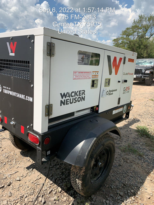 2022 WACKER NEUSON G25