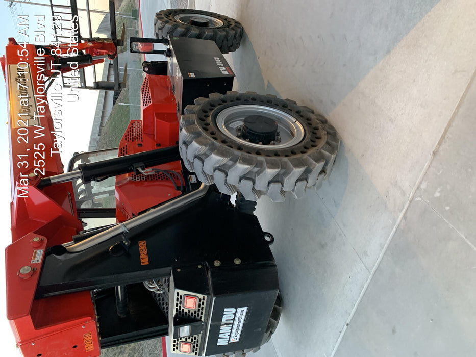 2020 Manitou MTA8044 Cab/Heat/Air, Solid Tires, Work Lights, Beacon, Aux Hydraulics, Back up Alarm, Lifting Eye, Mirrors, ES Keypad
