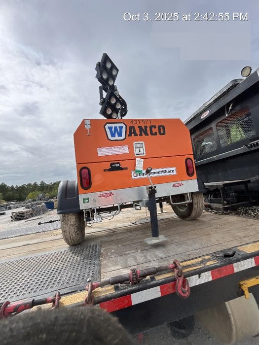 2024 Wanco WLTT-4MM4K Diesel, Deep Sea Controller, Shore Power Plug, Auto Start, (4) 350W LED Floodlights, 4kW Generator, 60 Gal Fuel Tank, 2" Ball, T3