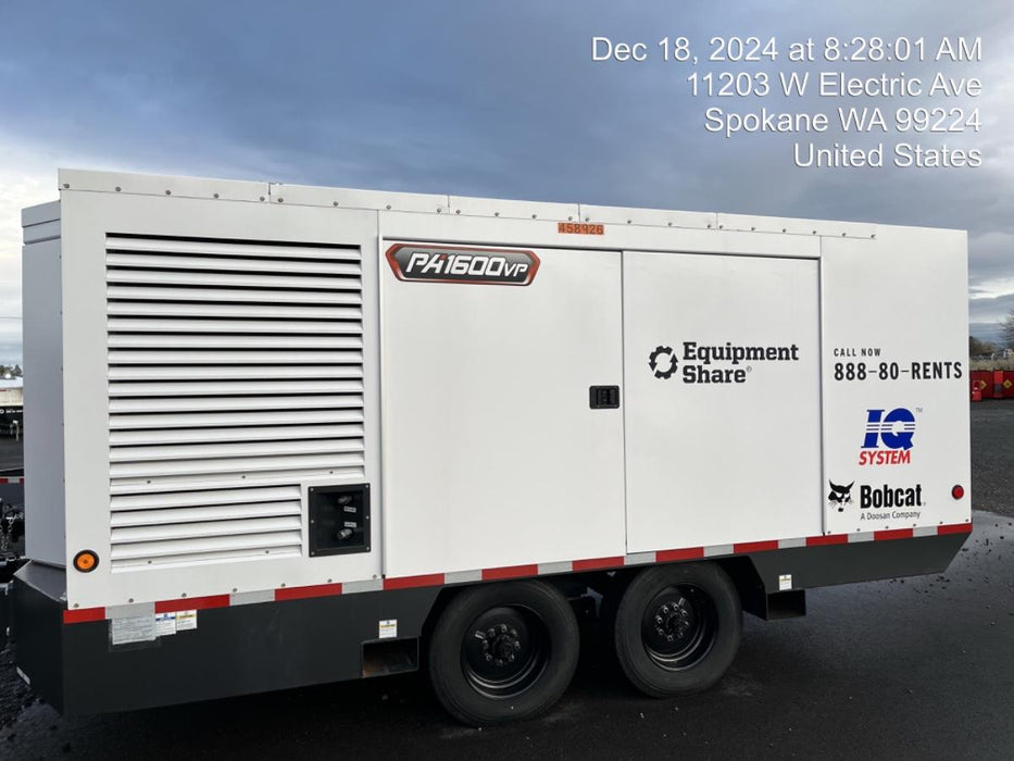 2025 BOBCAT PA1600VPWCU-T4F