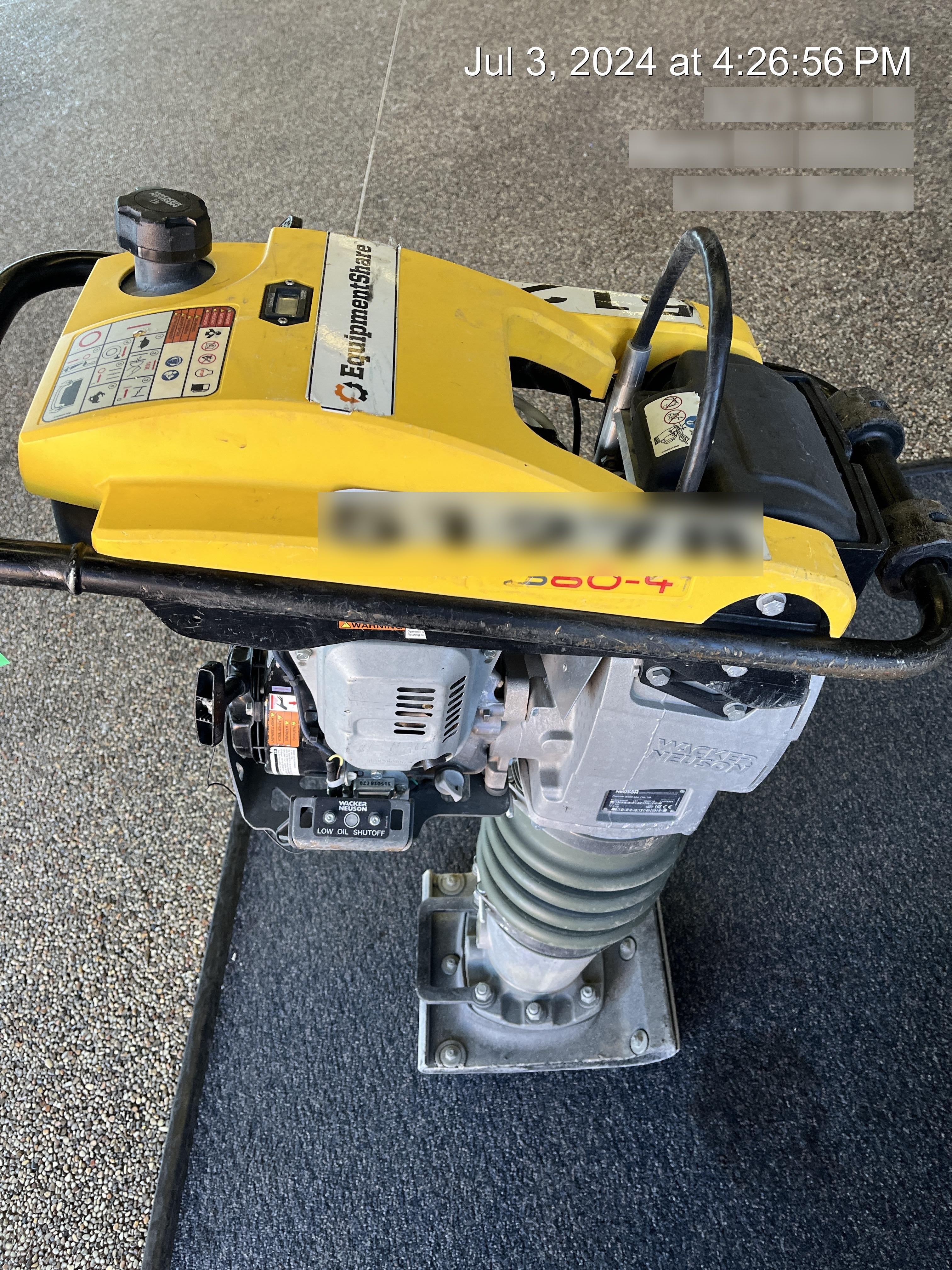 2019 WACKER NEUSON BS60-4As