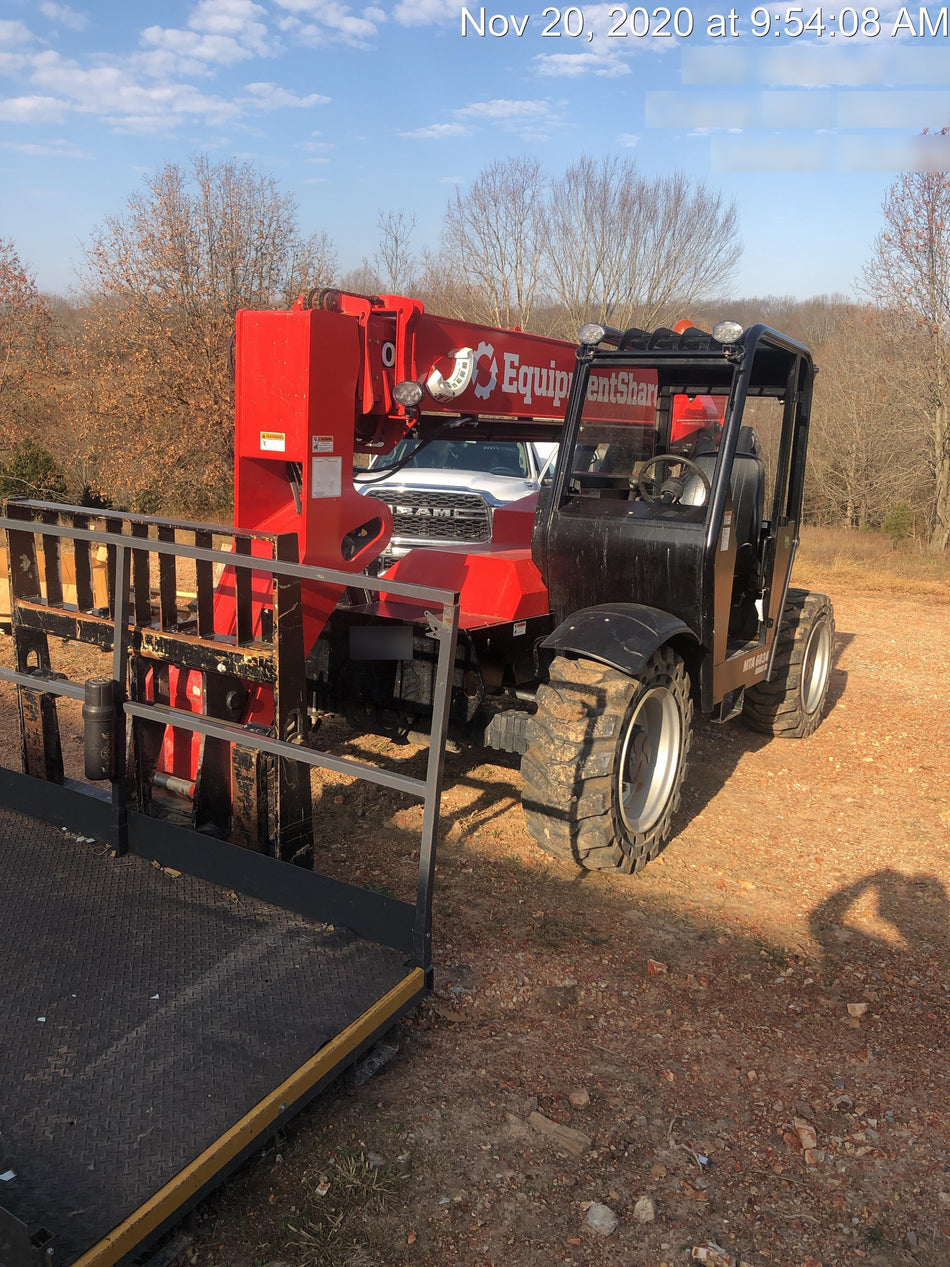 2019 Manitou MTA6034 Manitou MTA6034 Canopy, LED Work Lights, Solid Tires, Beacon, Auxiliary Hydraulics