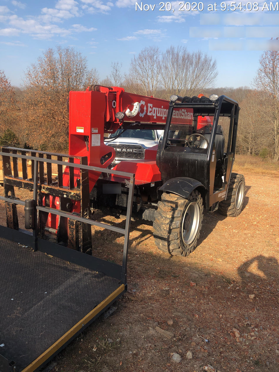 2019 Manitou MTA6034 Manitou MTA6034 Canopy, LED Work Lights, Solid Tires, Beacon, Auxiliary Hydraulics