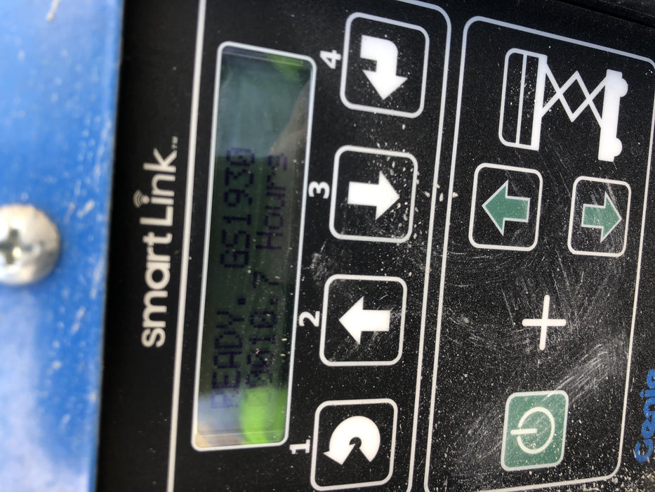 2020 Genie GS-1930 Solid Non Marking Tires, Beacon, Folding rails with half height swing gate, 800W Inverter