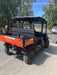 2021 Kubota RTV-X1140W-H Plastic Canopy, Windshield Acrylic Clear, LED Strobe Light, Wire Harness Kit, Back up Alarm