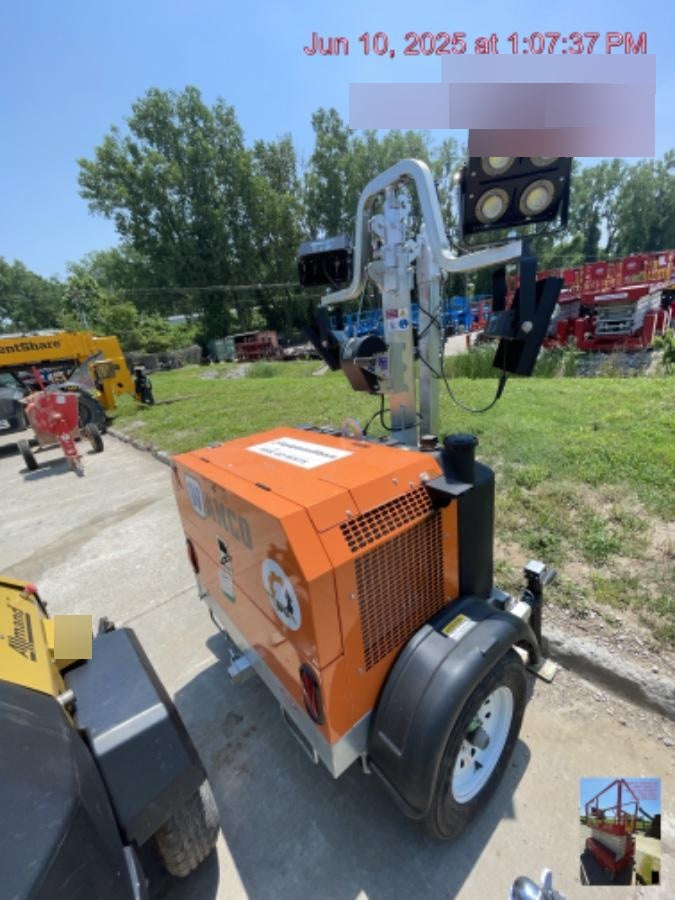2024 Wanco WLTT-4MM4K Diesel, Deep Sea Controller, Shore Power Plug, Auto Start, (4) 350W LED Floodlights, 4kW Generator, 60 Gal Fuel Tank, 2" Ball, T3