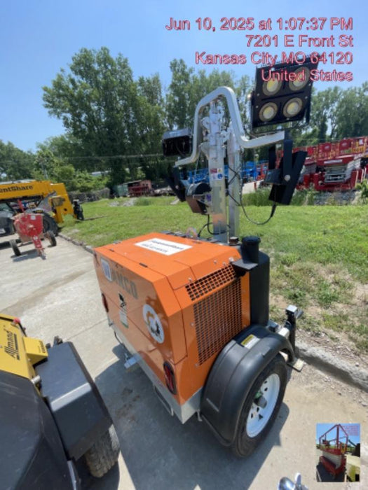 2024 Wanco WLTT-4MM4K Diesel, Deep Sea Controller, Shore Power Plug, Auto Start, (4) 350W LED Floodlights, 4kW Generator, 60 Gal Fuel Tank, 2" Ball, T3