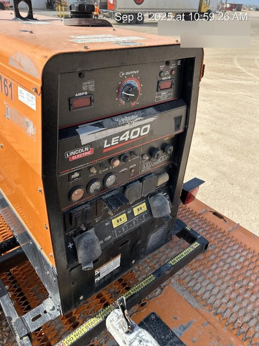 2022 Lincoln Electric LE400 Kubota V1505, Trlr, Cable Rack, Light Kit, ES Decals, T3